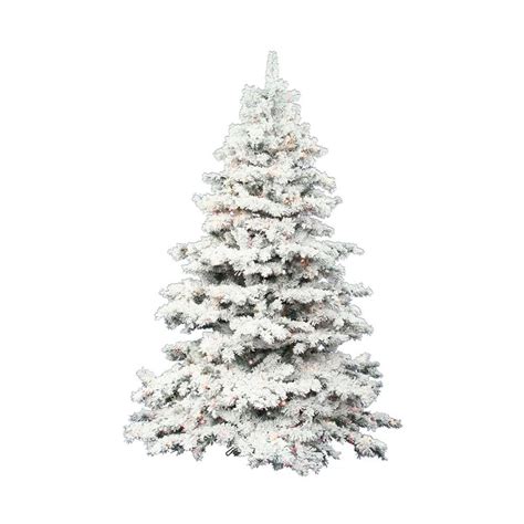 5 ft flocked christmas tree